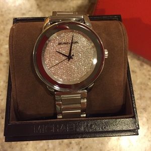 Authentic Michael Kors Watch Silver